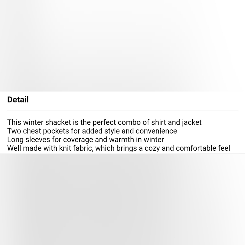 New contrast pocket relaxed shacket - Picture 15 of 16